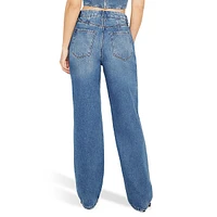 Good 90s Mid-Rise Straight-Leg Relaxed Jeans