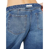 Good 90s Mid-Rise Straight-Leg Relaxed Jeans