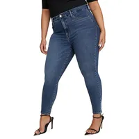 Good Legs Cropped Extreme V Jeans