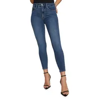 Good Legs Cropped Extreme V Jeans