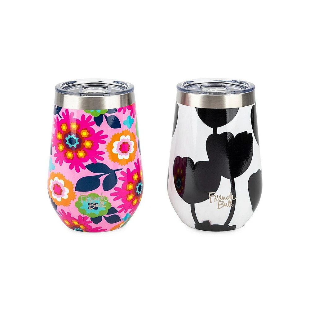 Sus Tulipano 2-Piece 12-Oz Wine Tumbler Set