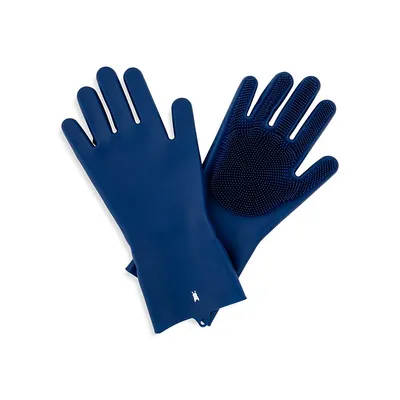 Jellybean Stripe Silicone Cleaning Gloves