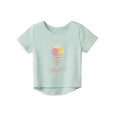 Little Girl's Organic Cotton T-Shirt
