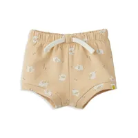 Baby's Organic Cotton French Terry Bloomer Shorts
