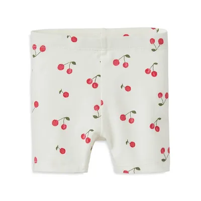 Baby Girl's Organic Cotton Tumble Shorts