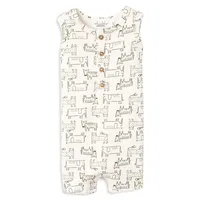 Baby Organic Cotton Shortalls