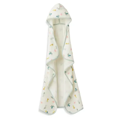 Baby's Organic Cotton Hooded Towel