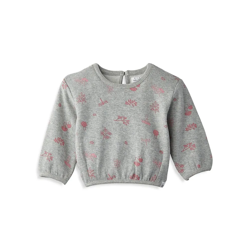 Baby Girl's Graphic Sweatshirt