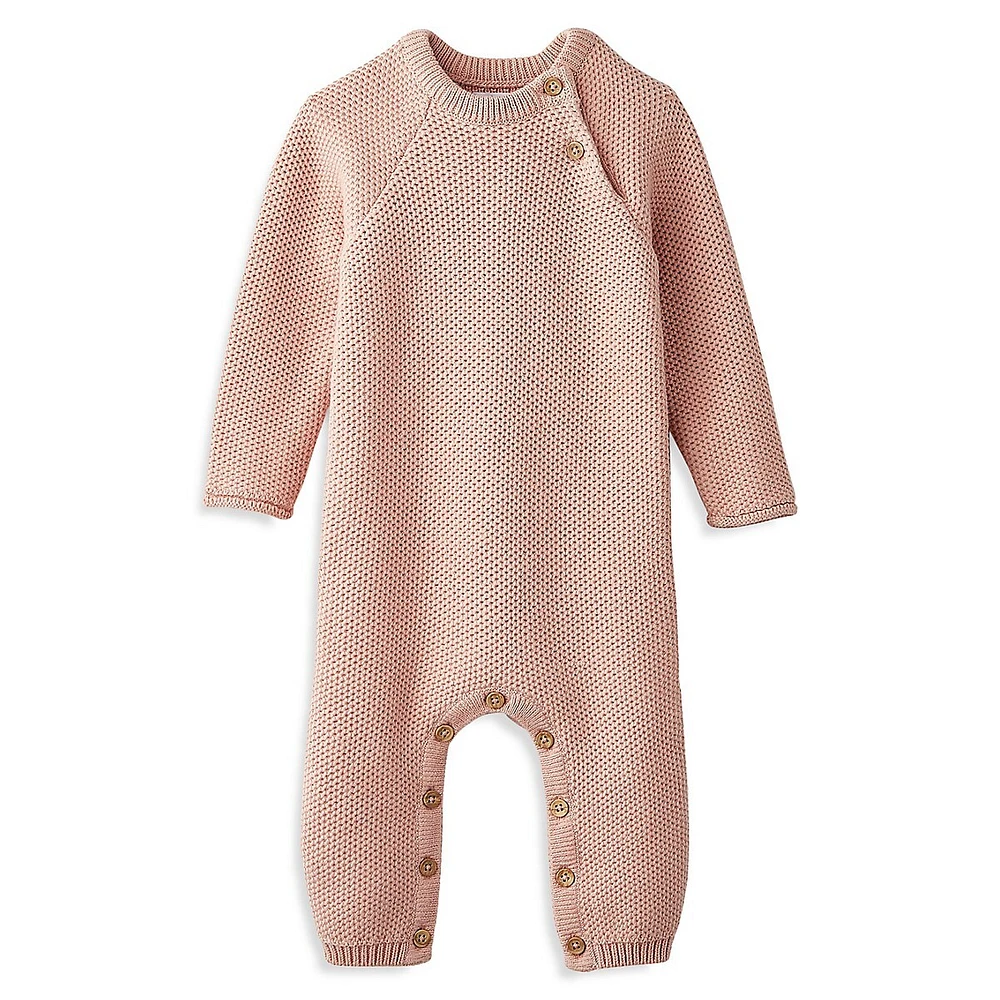 Baby's Sweater Romper