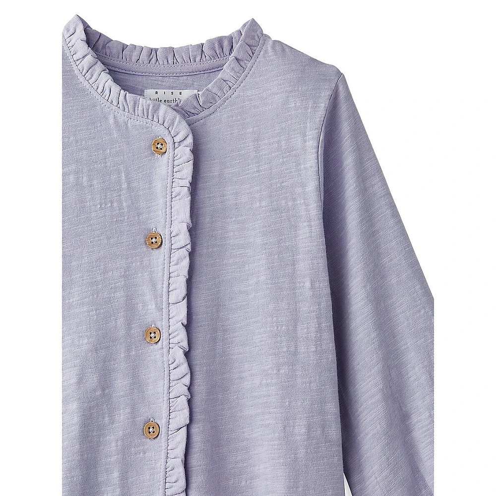 Little Girl's Play Ruffle Shirt