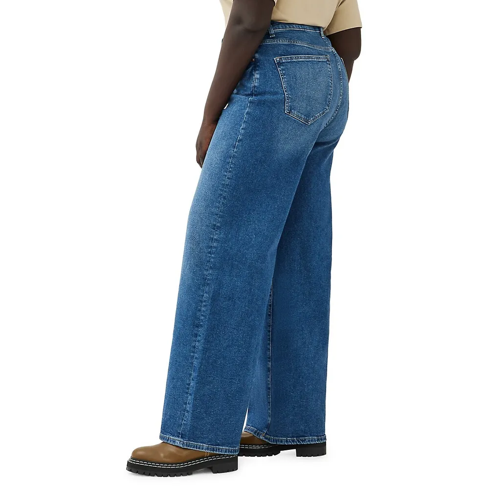 NCE Wide-Leg Jeans