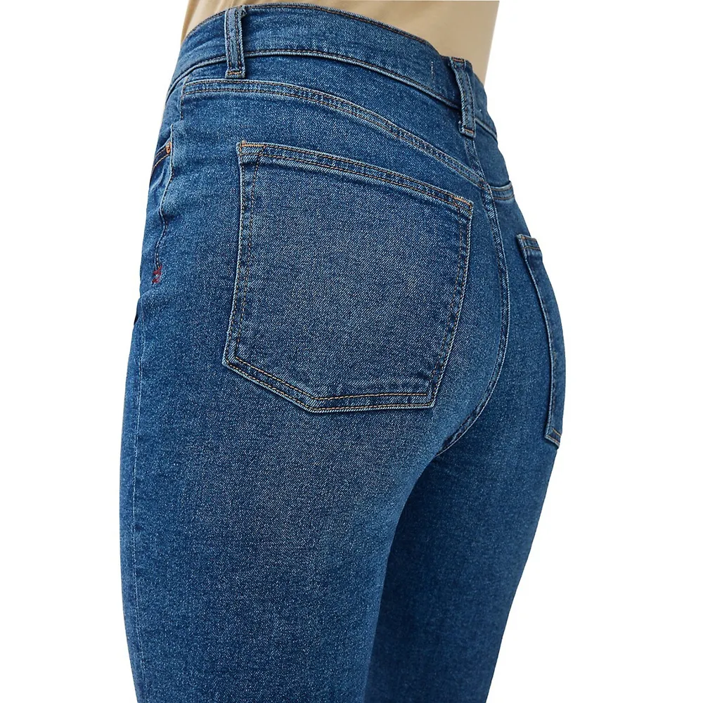 Ase Straight-Leg High-Rise Jeans