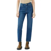 Ase Straight-Leg High-Rise Jeans