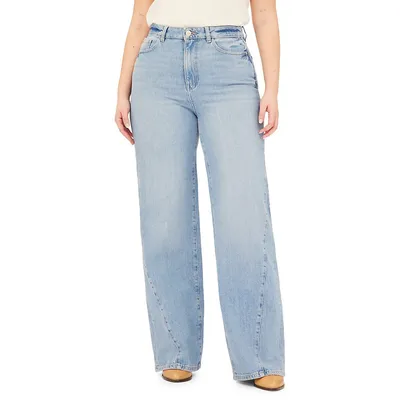NCE Wide-Leg Jeans