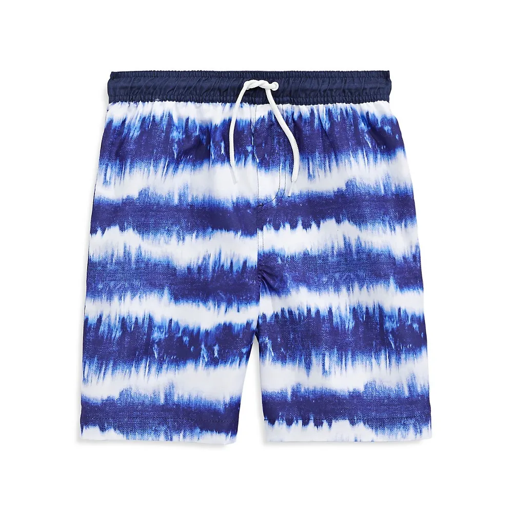 Swimfix Boy's Indigo Waves Swim Trunks