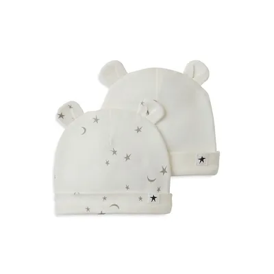 Baby's 2-Pack Bear Ear Toque