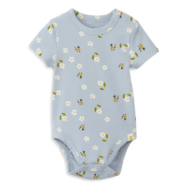 RISE LITTLE EARTHLING Baby Boy's Long Sleeve Bodysuit