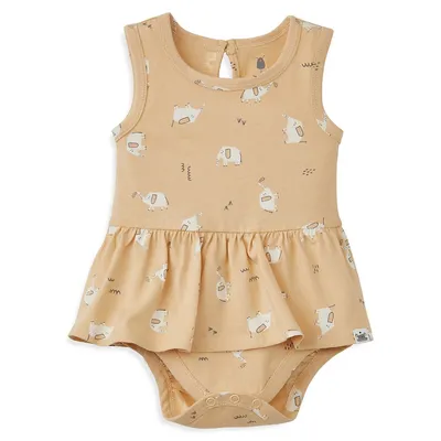 Baby Girl's Tank Bodysuit Dress