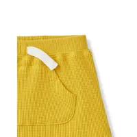 Baby Boy's Organic Cotton Kangaroo Pocket Shorts