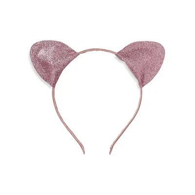 Little Girl's Glitter Animal Ear Headband