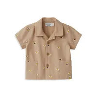 Baby Boy's Camp Collar Shirt