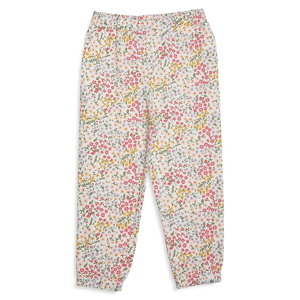 Little Girl's Fleece Jogger