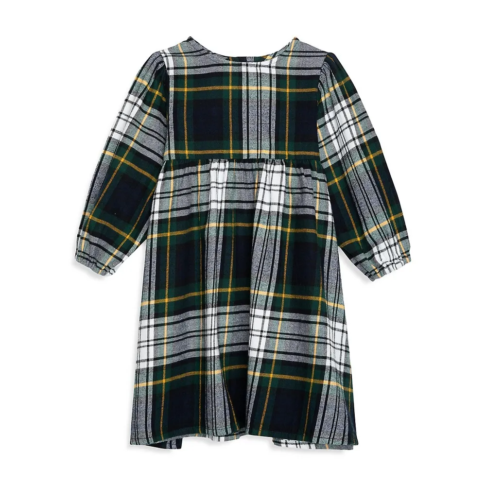 Baby Girl's & Little Party Flannel Dress