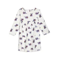 Baby Girl's Printed Empire-Waist Dress