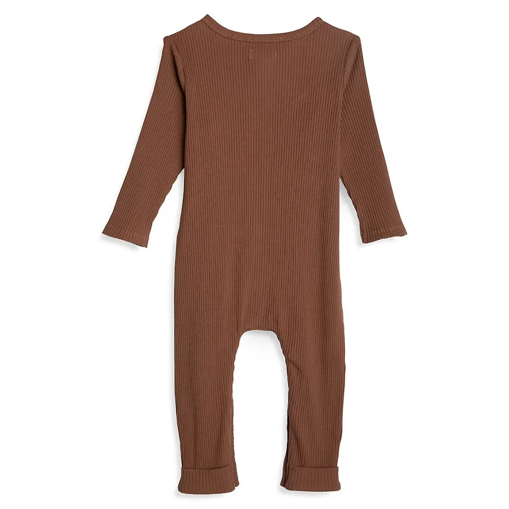 Baby Boy's Rib Romper