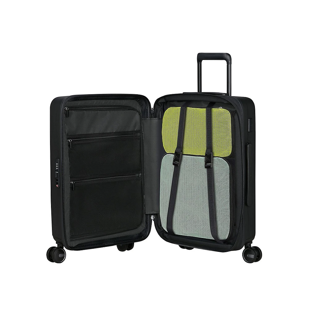 RestackD 21.5-Inch Carry-On Hardside Spinner Suitcase