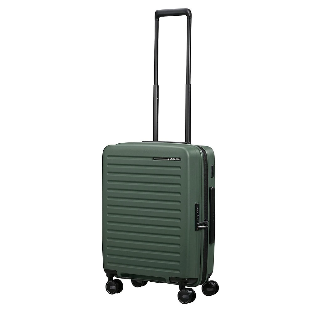 RestackD Luggage 21.5-Inch Carry-On Hardside Spinner Suitcase