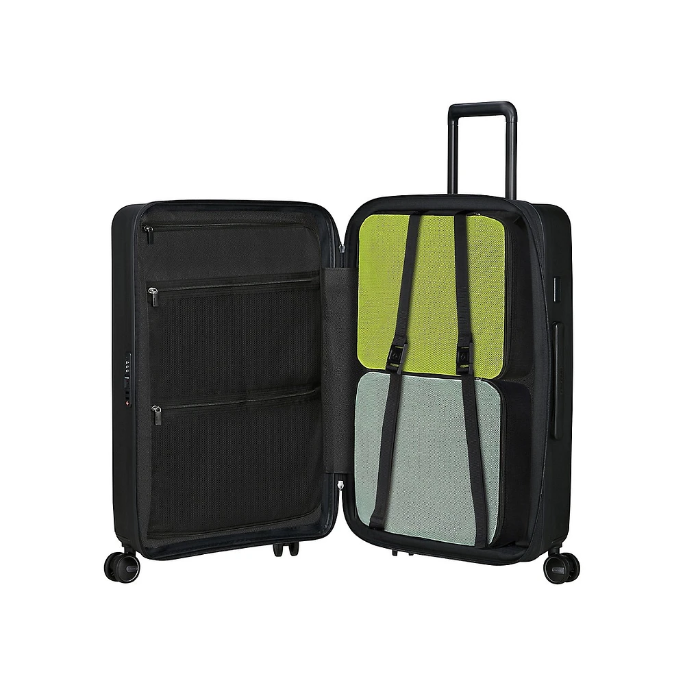 RestackD 26.8-Inch Medium Hardside Spinner Suitcase