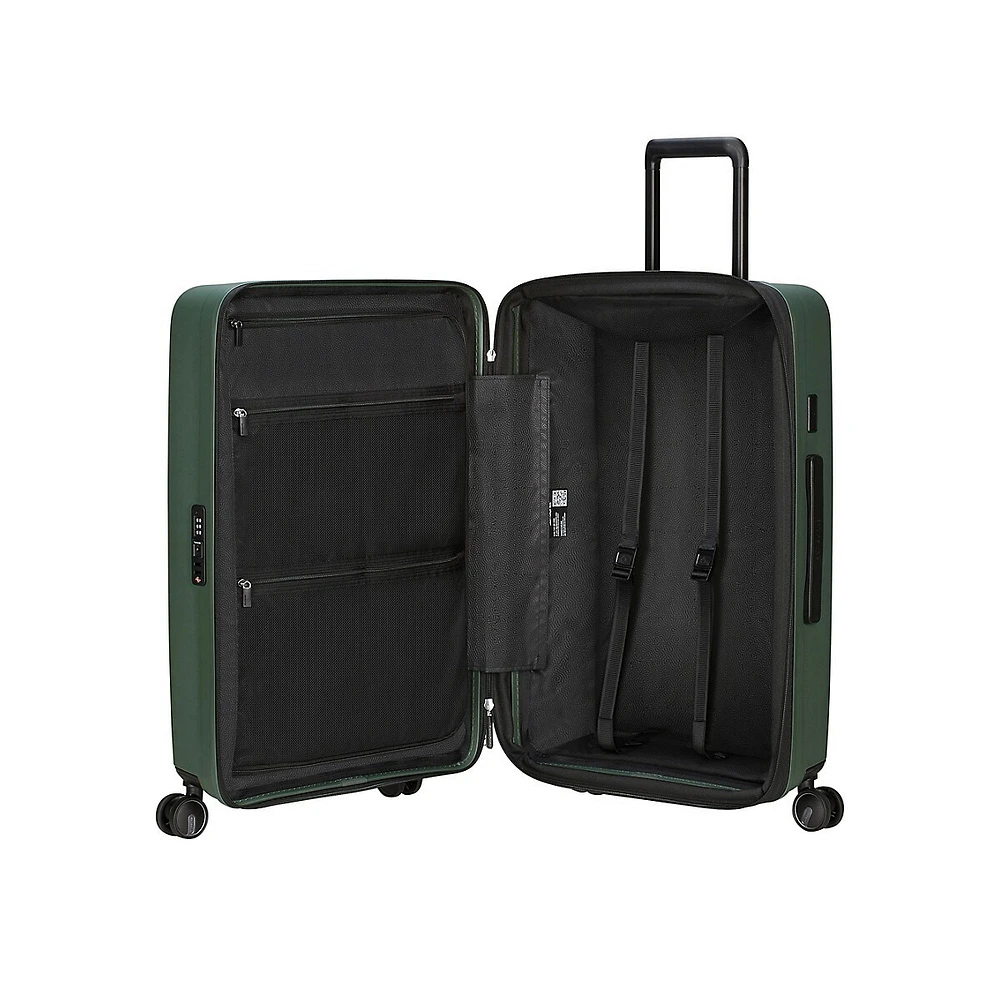 RestackD Luggage -Inch Hardside Spinner Suitcase