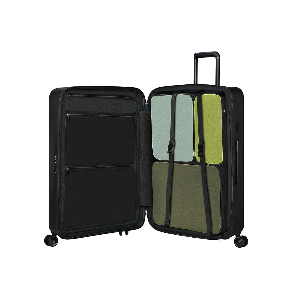 RestackD Luggage -Inch Hardside Spinner Suitcase