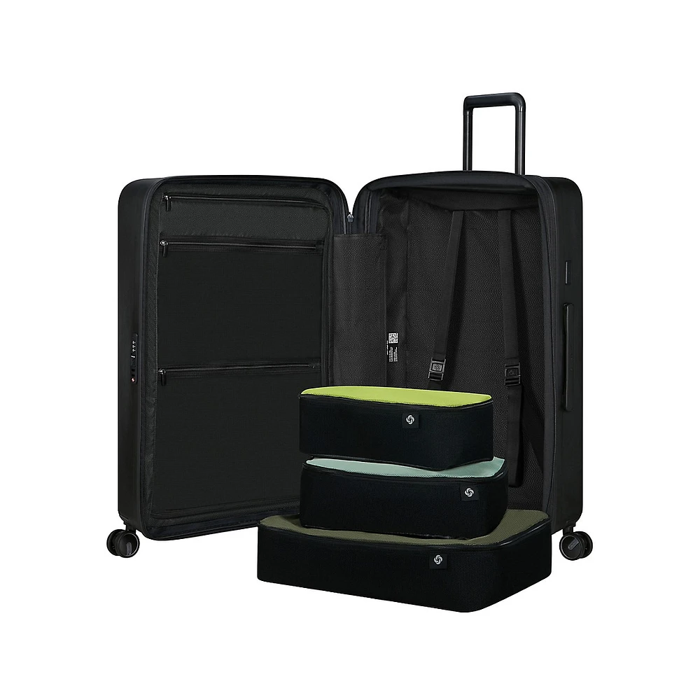 RestackD Luggage -Inch Hardside Spinner Suitcase