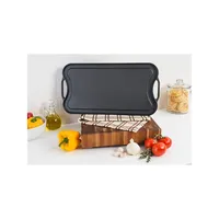 Cast Iron Pre-Seasoned Reversible Grill/Griddle Pan