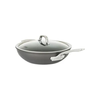 Hard Anodized Nonstick 12" Covered Chef's Pan