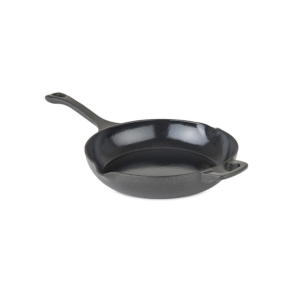 Enamel-Coated Cast Iron Chef's Pan