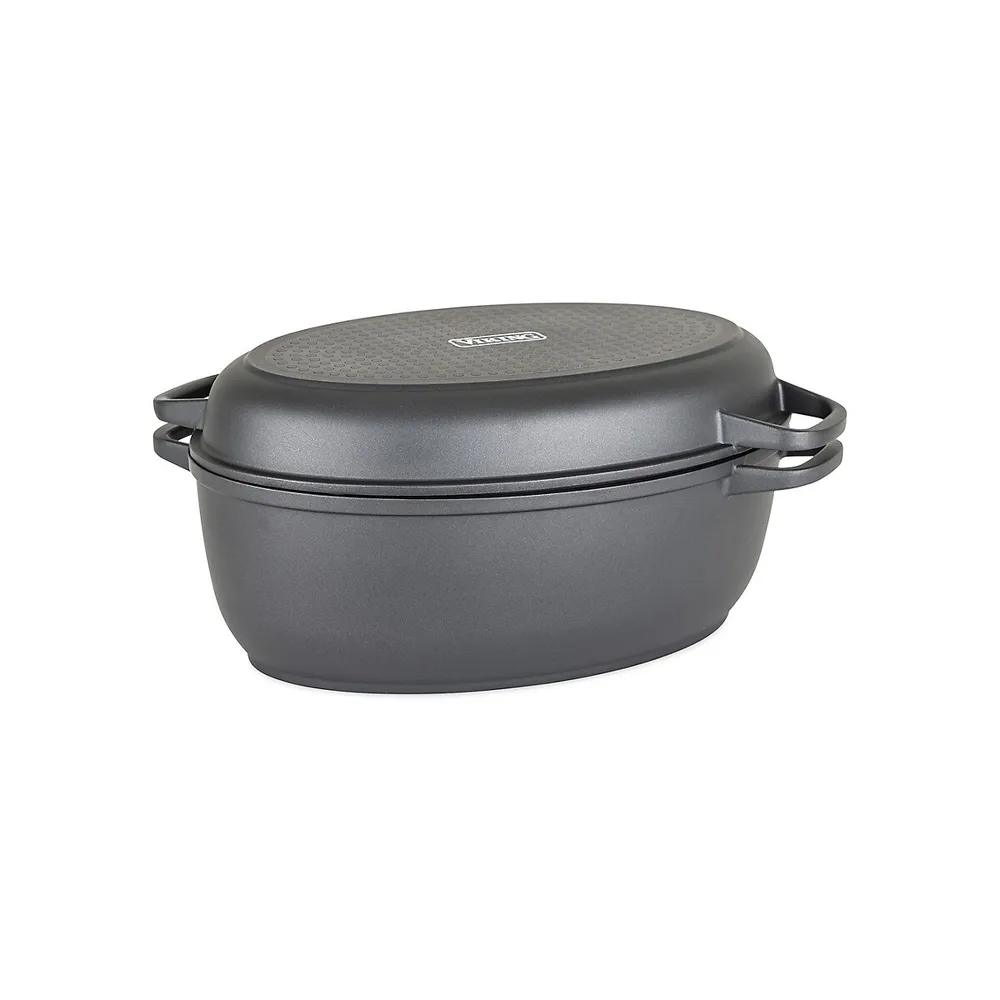 8.5-Quart Cast Aluminum Non-Stick Roaster