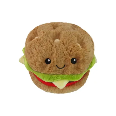 Mini Comfort Food Hamburger Plush Toy