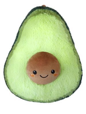 Comfort Food Avocado Plush Toy