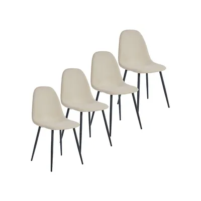 Piece Mid-Century Upholstered Side Chair Set