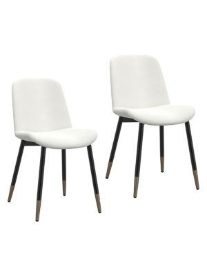 Modern 2-Piece Dining Chair Set