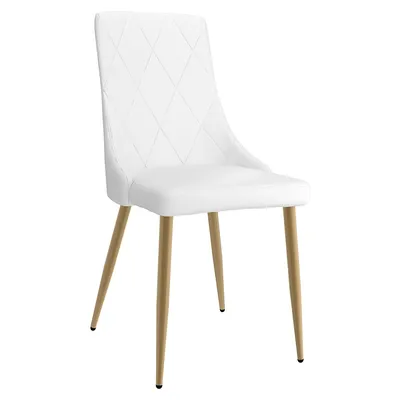 2-Piece Contemporary Side Chair Set