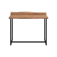 Live Edge Solid Wood Desk