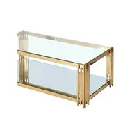 Table basse contemporaine en verre
