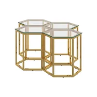 Contemporary Glass Accent Table