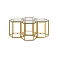 Contemporary Glass Accent Table