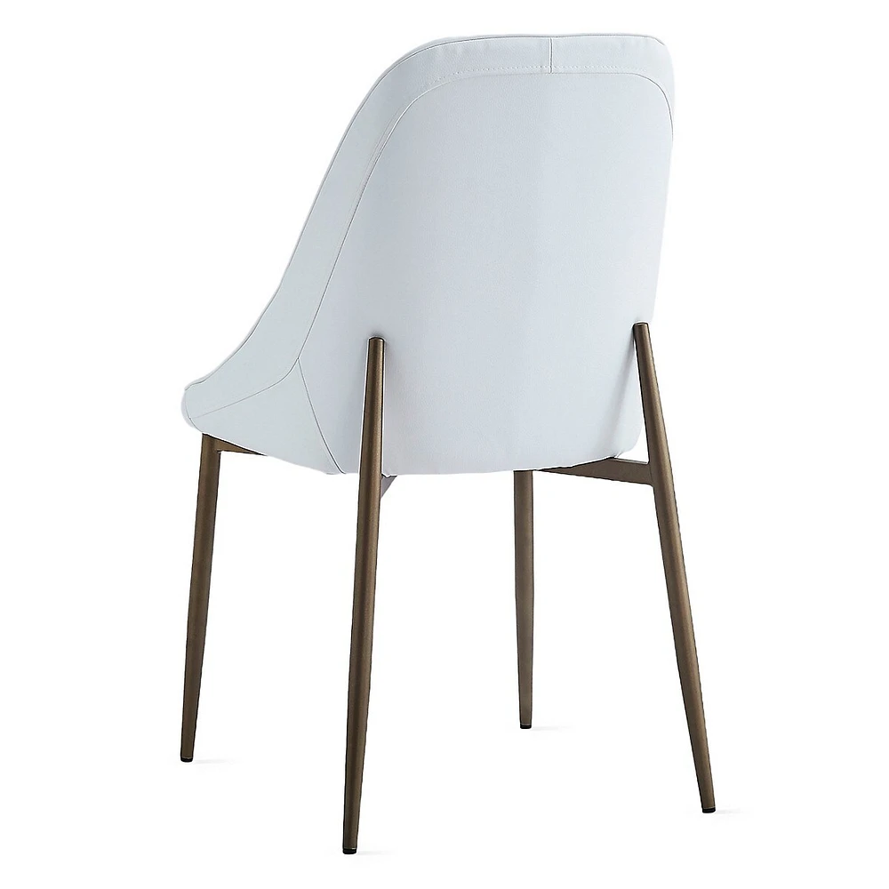 2-Piece Modern Side Chair Set