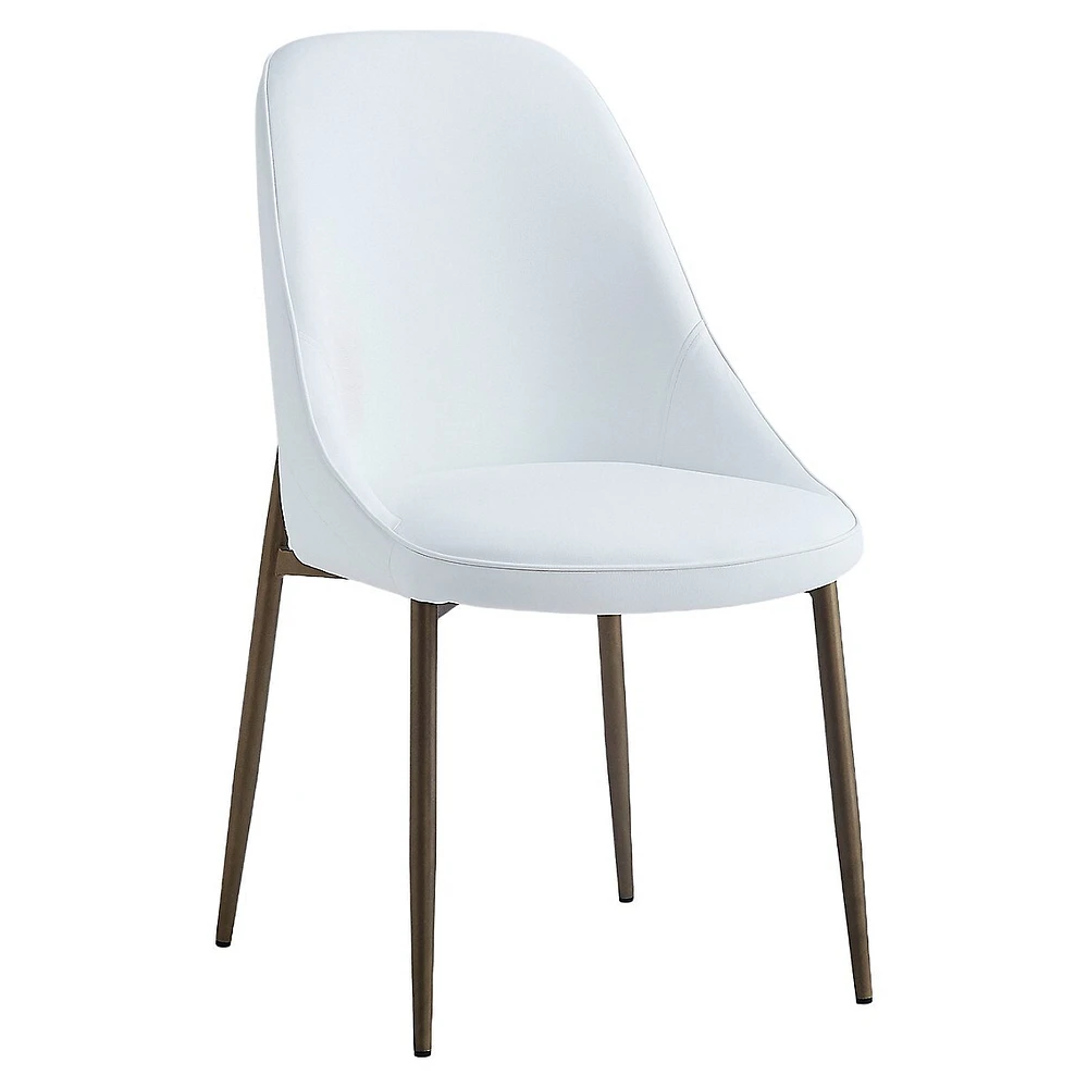 2-Piece Modern Side Chair Set